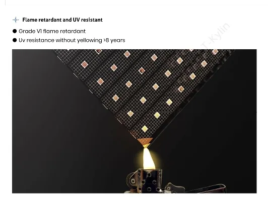 UV en brandwerende eigenschappen