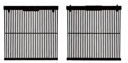 Outdoor grille transparent LED screen